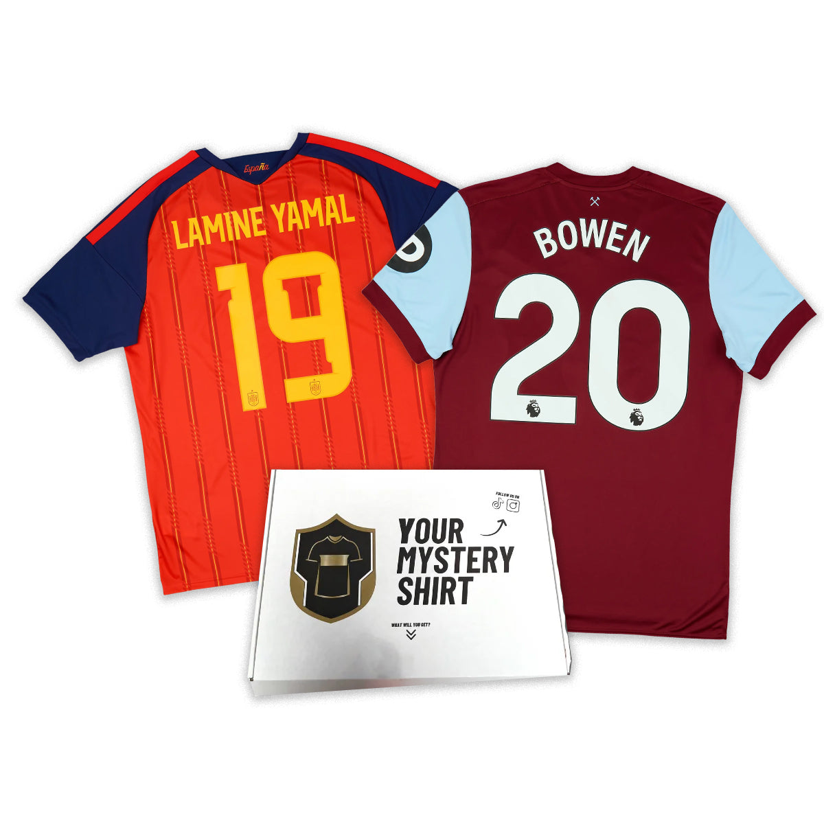 Printed Football Shirt Mystery Box