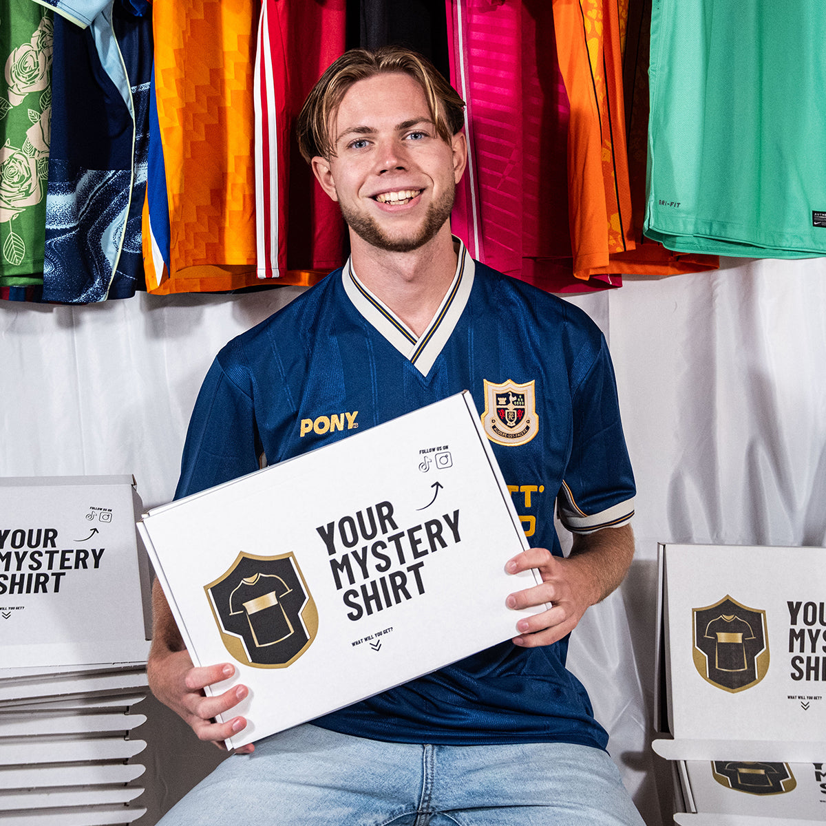 Retro Voetbalshirt Mystery Box